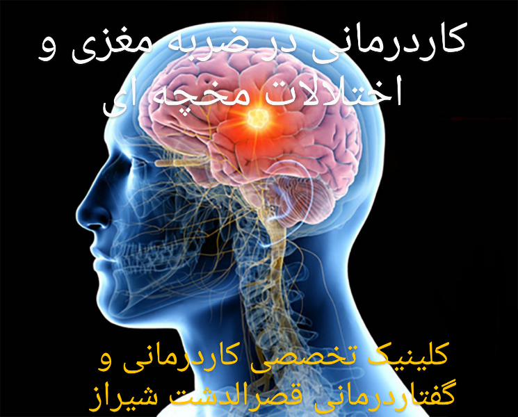 کاردرمانی در ضربه مغزی و اختلالات مخچه ای + بهترین کاردرمانی در شیراز