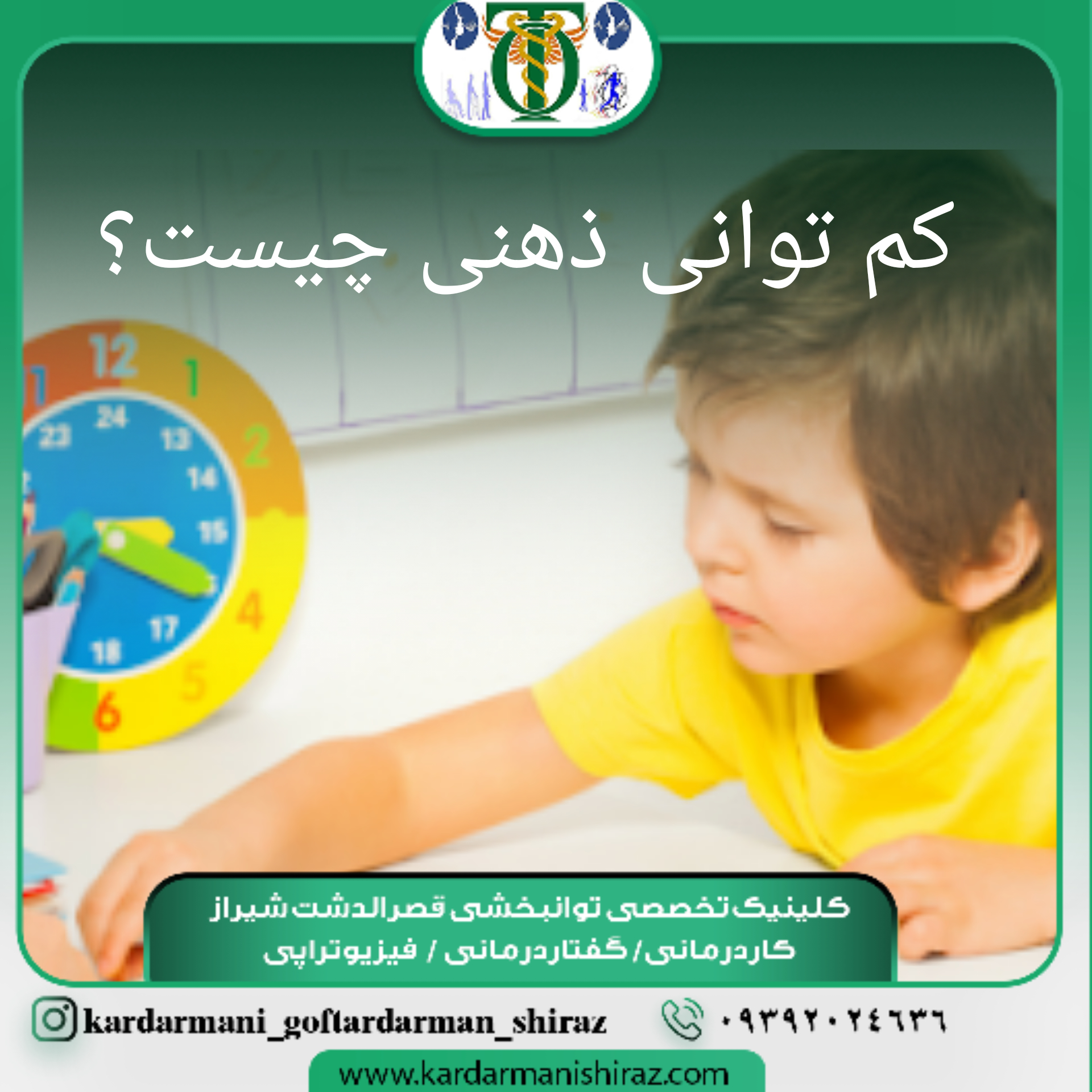 آموزش کودکان کم توان ذهنی شیراز_کاردرمانی ذهنی شیراز